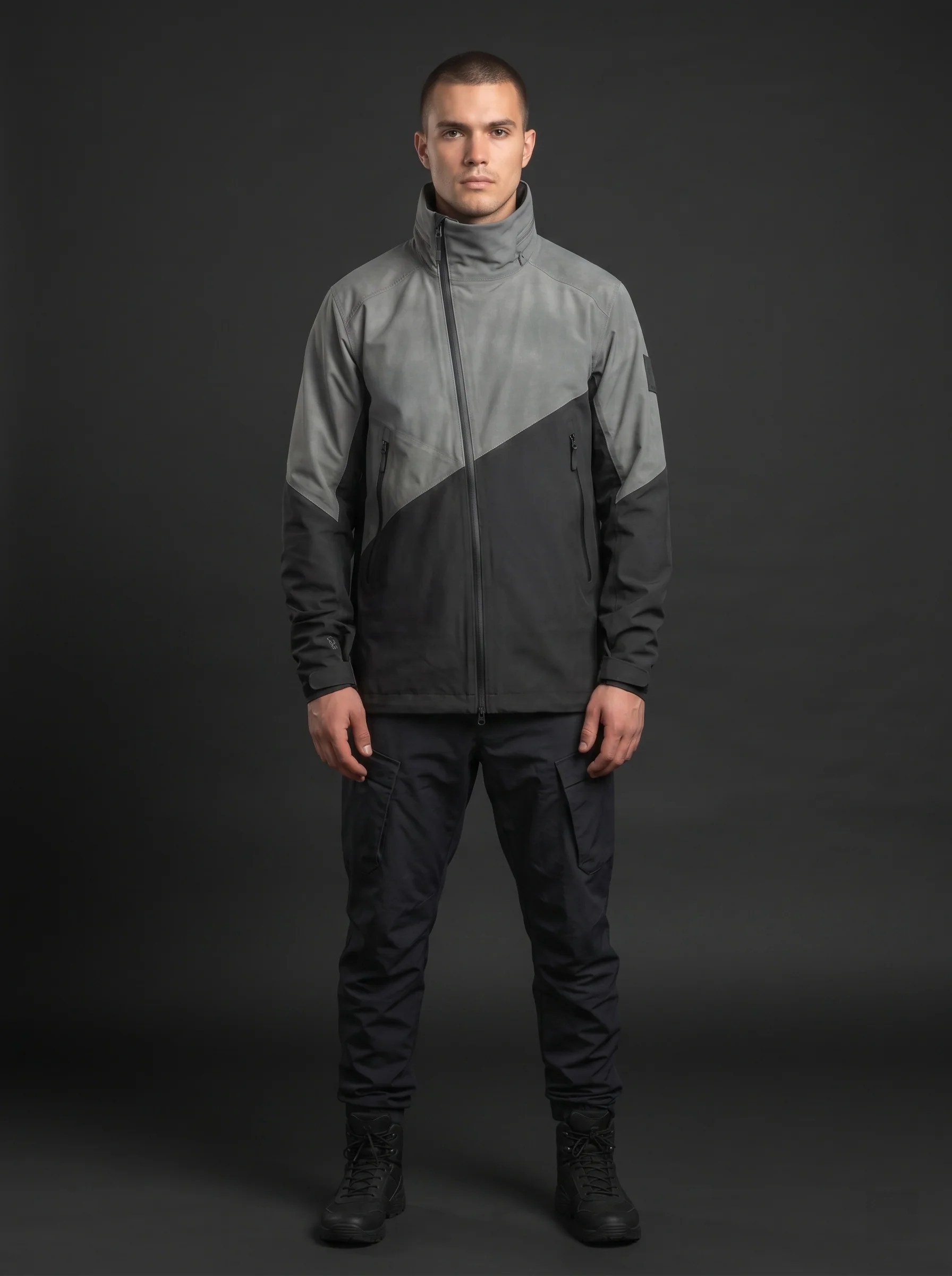 Grid Hardshell Jacket 2 - Clothixpack jackets product image