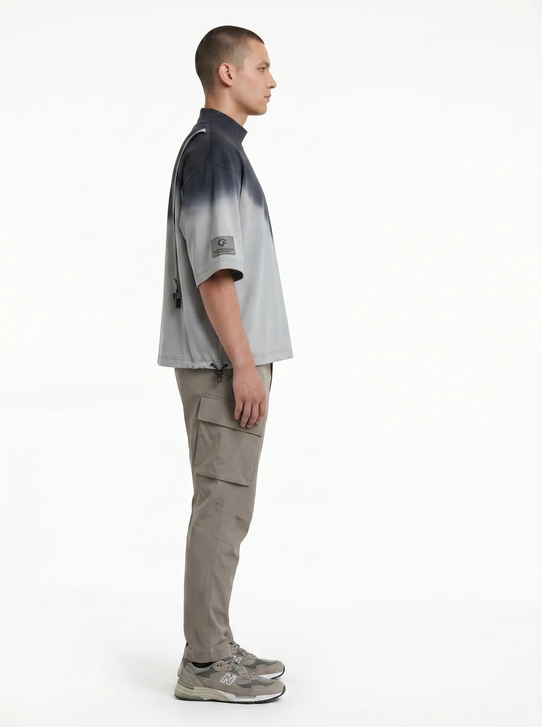 Keel Mock Neck Shirt 3 - Clothixpack shirts product image