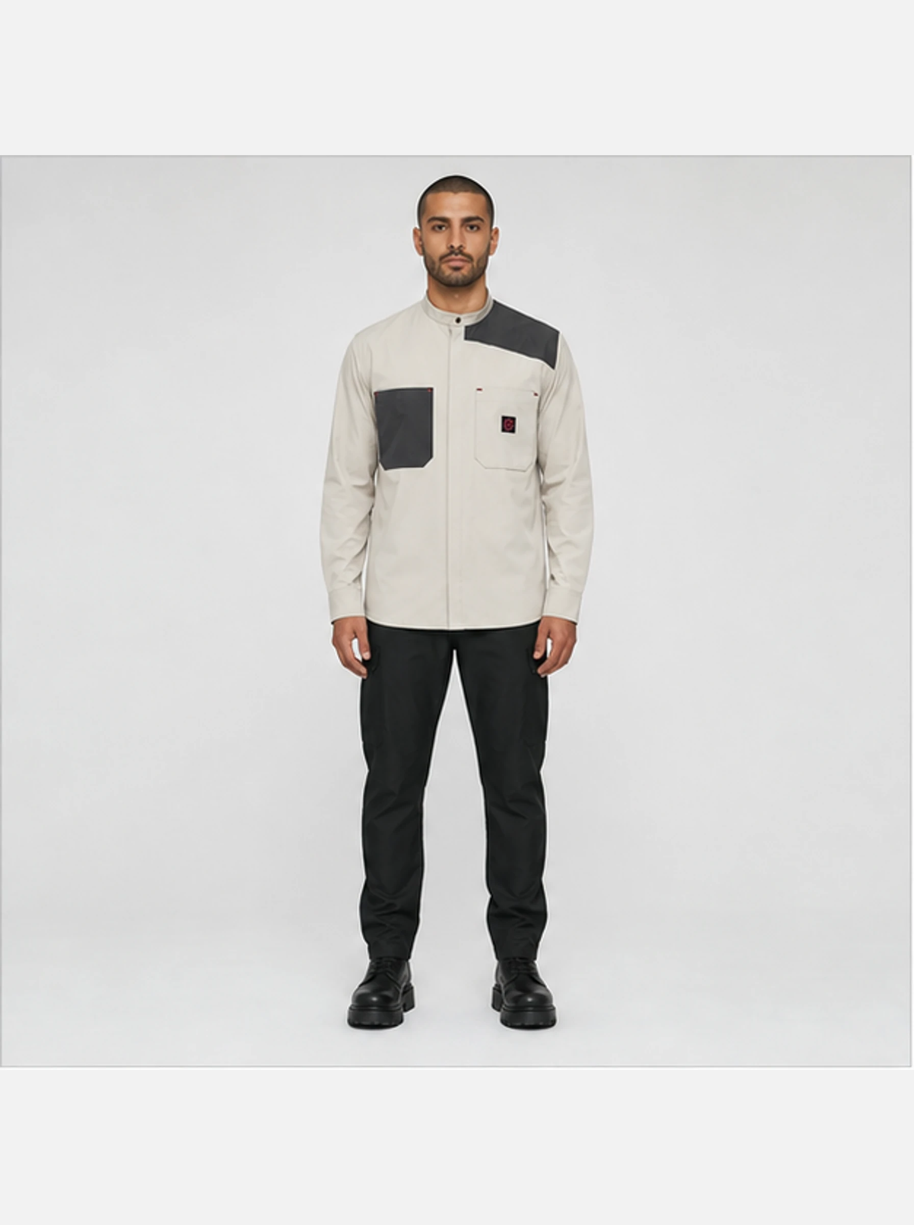Mica Utility Shirt front view - Clothixpack technical shirt