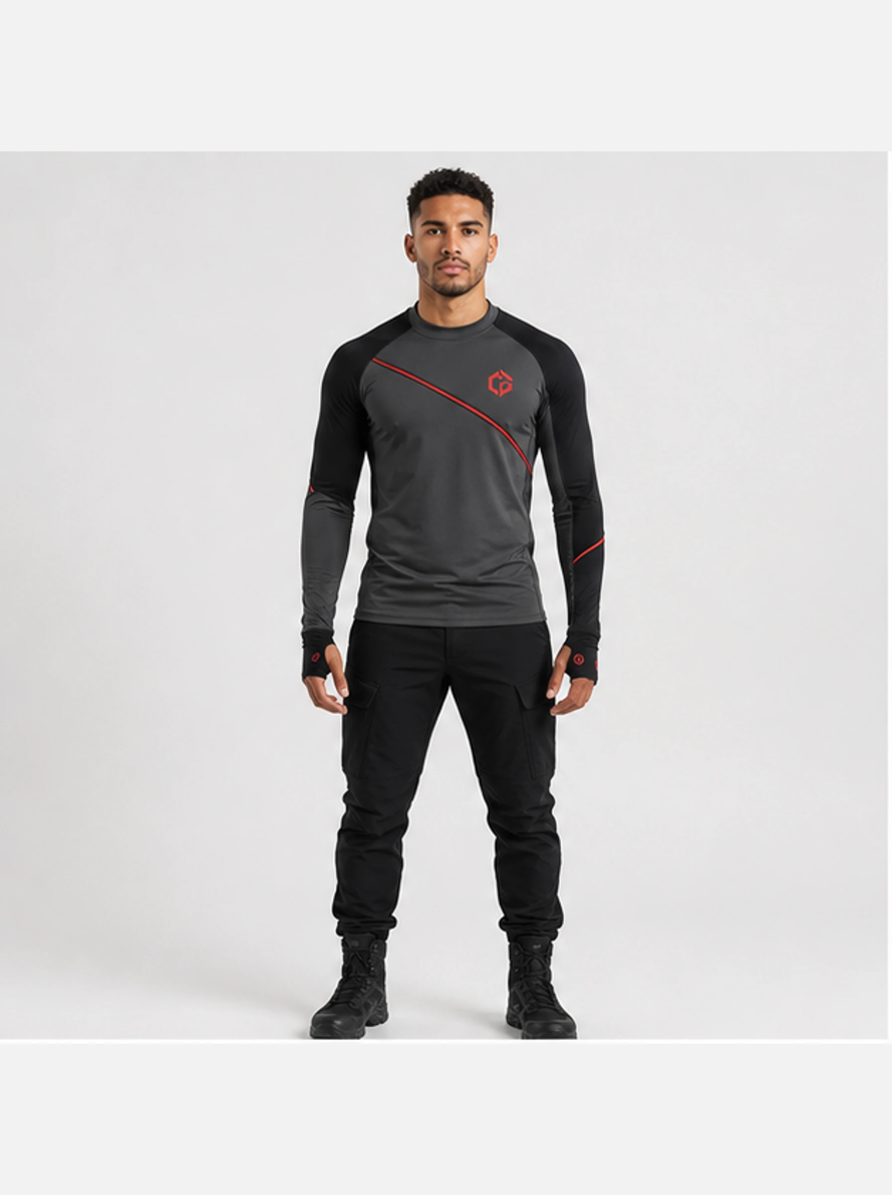 Signal Base Shirt front view - Clothixpack technical shirt