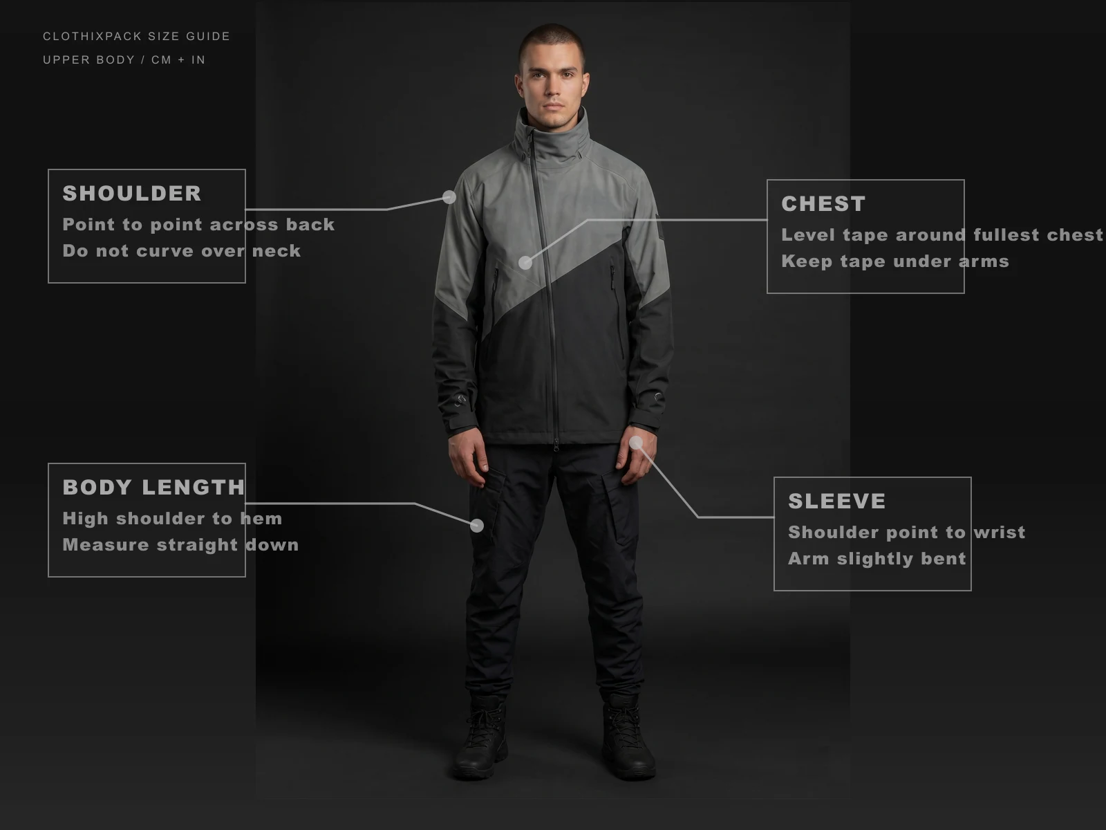 How to measure for a Clothixpack vest